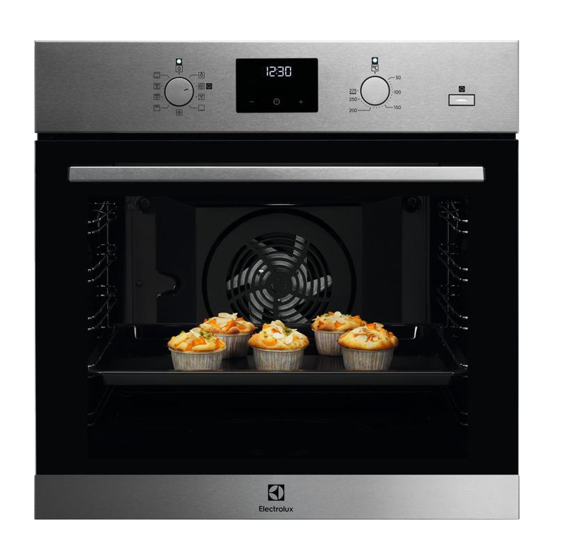 Electrolux Εντοιχιζόμενος Φούρνος Ανω Πάγκου EOD3H50TX (72Lt)