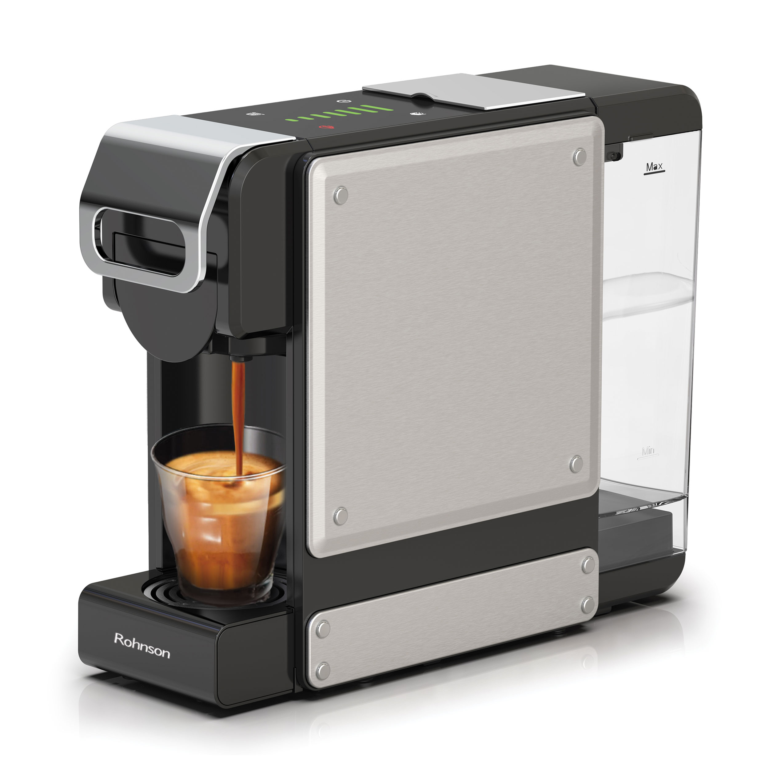 Rohnson Πολυχρηστική Μηχανή Espresso 3 σε 1 R-98044 19Bar 1450W