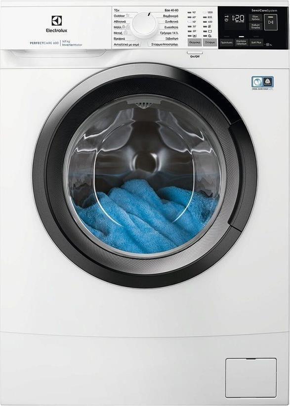 Electrolux Πλυντήριο Ρούχων EW6SM427DG (7Kg 1200Rpm Slim)