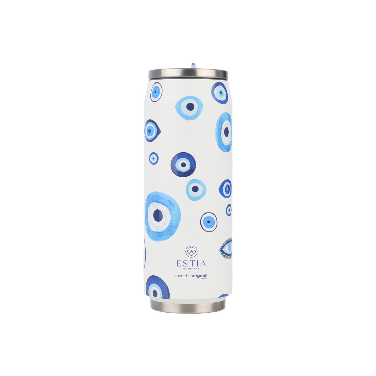 Estia Θερμός Travel Cup Save The Aegean 500ml Spirit Of Luck