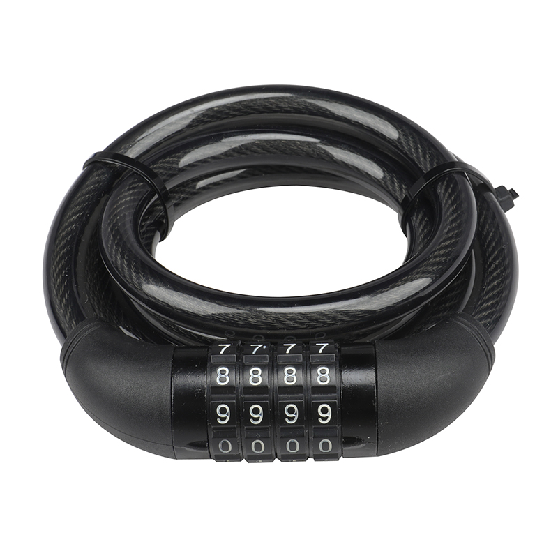 BORMANN Pro BORMANN Pro BLK1345 Αντικλεπτική Κουλούρα Μοτοσυκλέτας 120cm,Πάχος 12mm, Με κλειδαριά Συνδυασμού