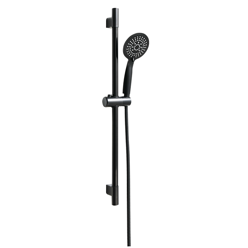 BORMANN BORMANN BTW9024 Βέργα Ντουζ Μαύρη,70cm,Σετ με Τηλέφωνο