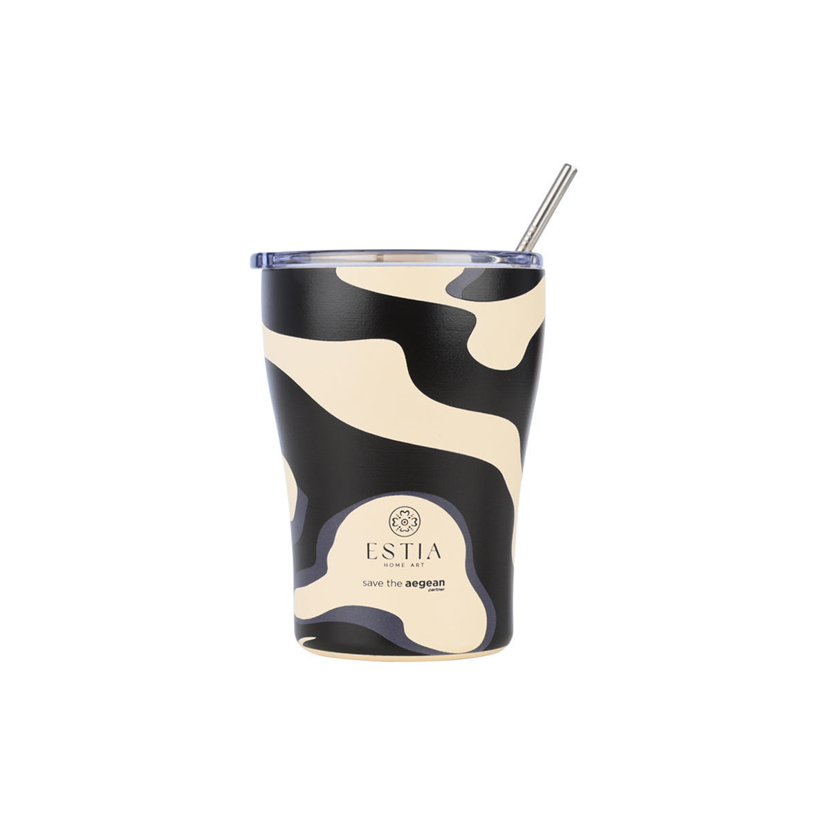 Estia Θερμός Coffee Mug SAVE THE AEGEAN 350ml Bold Drift