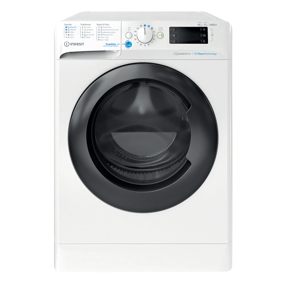 Indesit Πλυντήριο-Στεγνωτήριο BDE 107436 WKV EE (10kg/7kg 1400rpm)