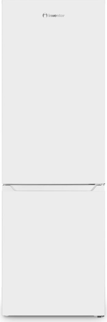 Inventor Ψυγειοκαταψύκτης PSC18155WE 253lt NoFrost Υ181xΠ55xΒ60cm Λευκός