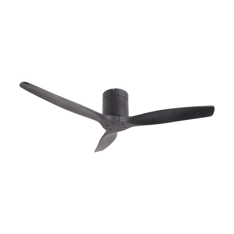 Primo Ανεμιστήρας Οροφής PRCF-80666 52''132εκ. DC Με Τηλεχειριστήριο 3Φτερά Μαύρος 