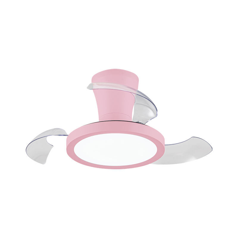 Primo Ανεμιστήρας Οροφής PRCF-80684 Kids Series DC 26'' 65εκ. Με Τηλεχειριστήριο 1 Φως LED 3Φτερά Ροζ 