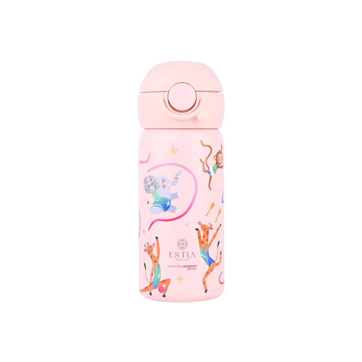Estia Θερμός παιδικό Wonder Bottle Save The Aegean 350ml Wild Stunts