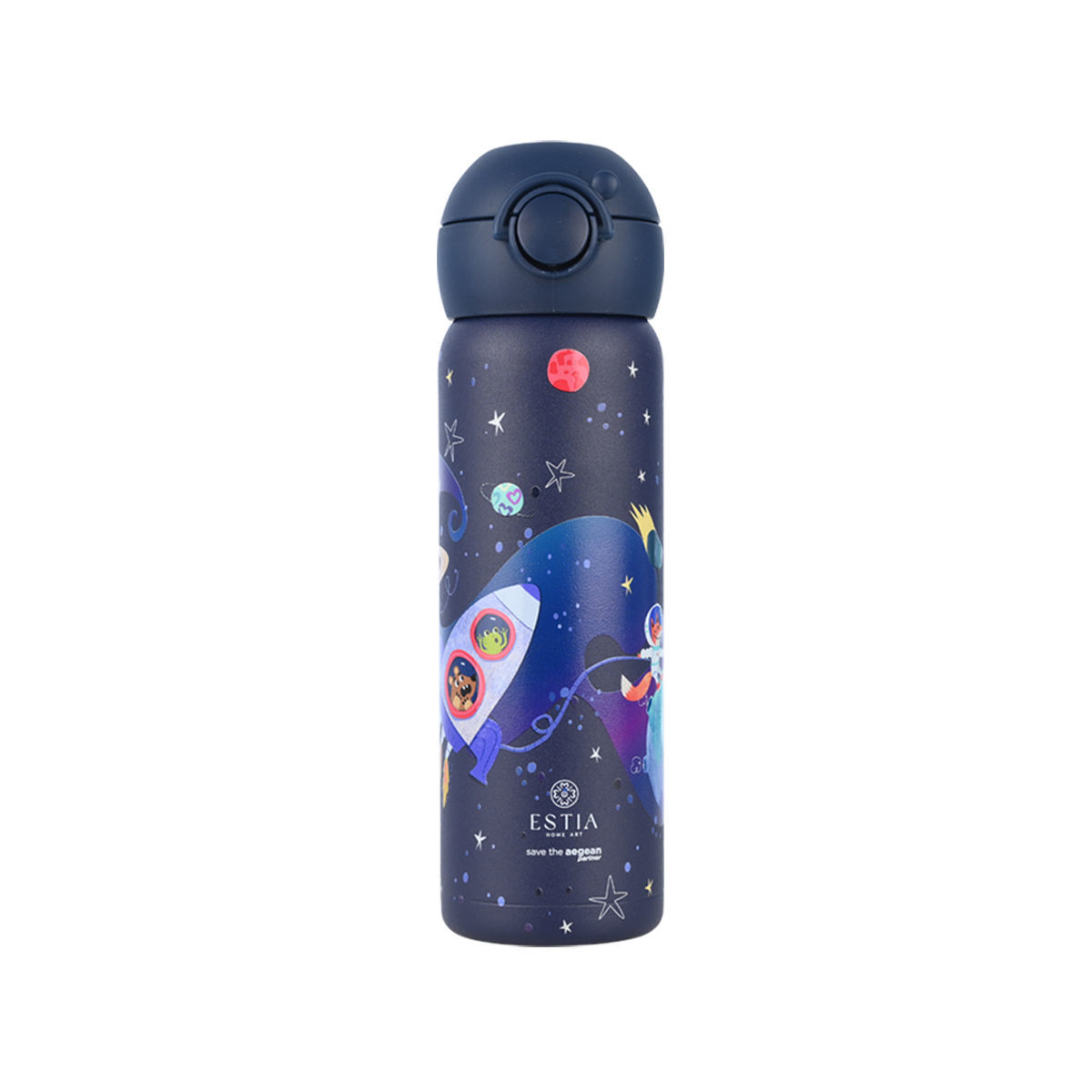 Estia Θερμός παιδικό Wonder Bottle Save The Aegean 500ml Solar Jump