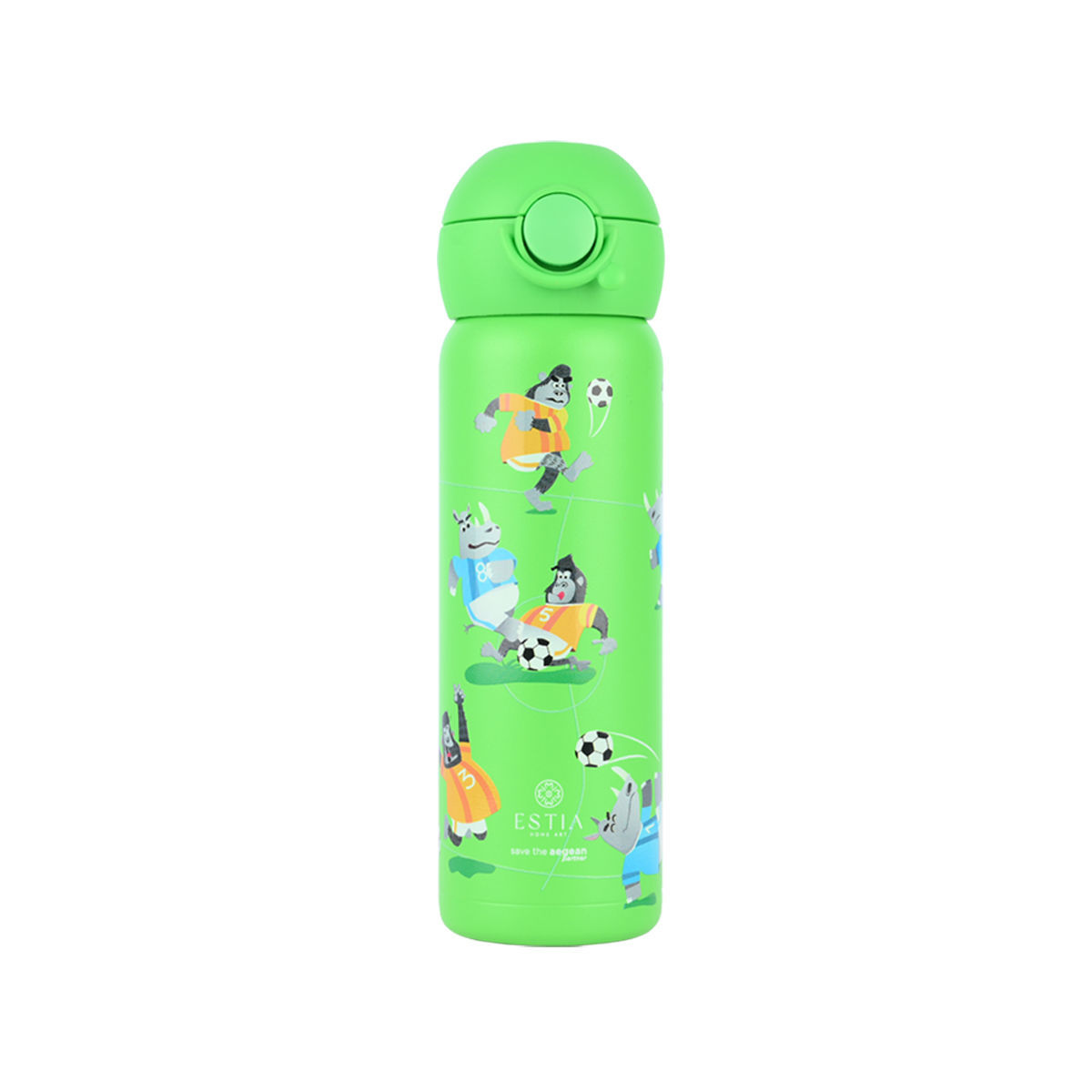 ESTIA ESTIA ΘΕΡΜΟΣ ΠΑΙΔΙΚΟ WONDER BOTTLE SAVE THE AEGEAN 500ml JUNGLE KICK