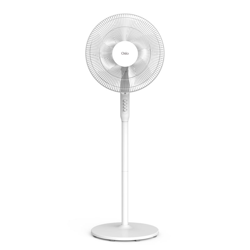 Osio Ανεμιστήρας ορθοστάτης OSF-9005 Λευκός 16'' και 3 ταχυτήτων - 50w