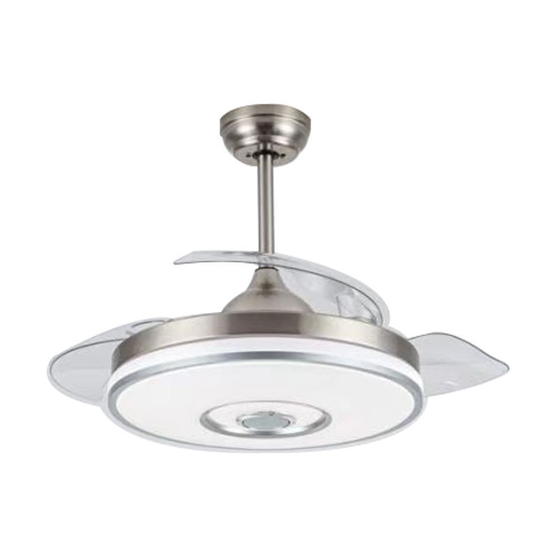 Primo Ανεμιστήρας Οροφής PRCF-80682 DC 42'' 106εκ. Με Τηλεχειριστήριο 1Φως LED 3Φτερά Ασημί 