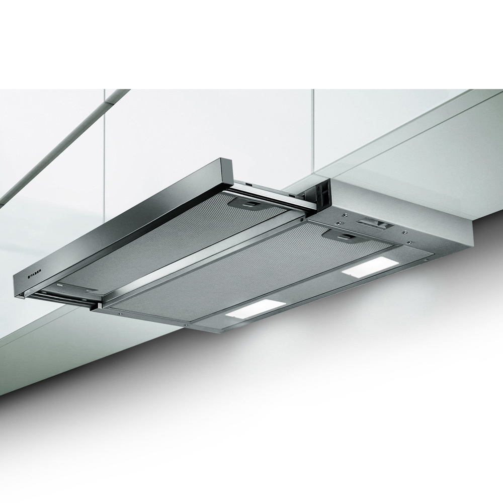 Faber Απορροφητήρας Maxima NG ECO EV8 AM/X A60 Συρόμενος 60cm Inox (1000m³/h)