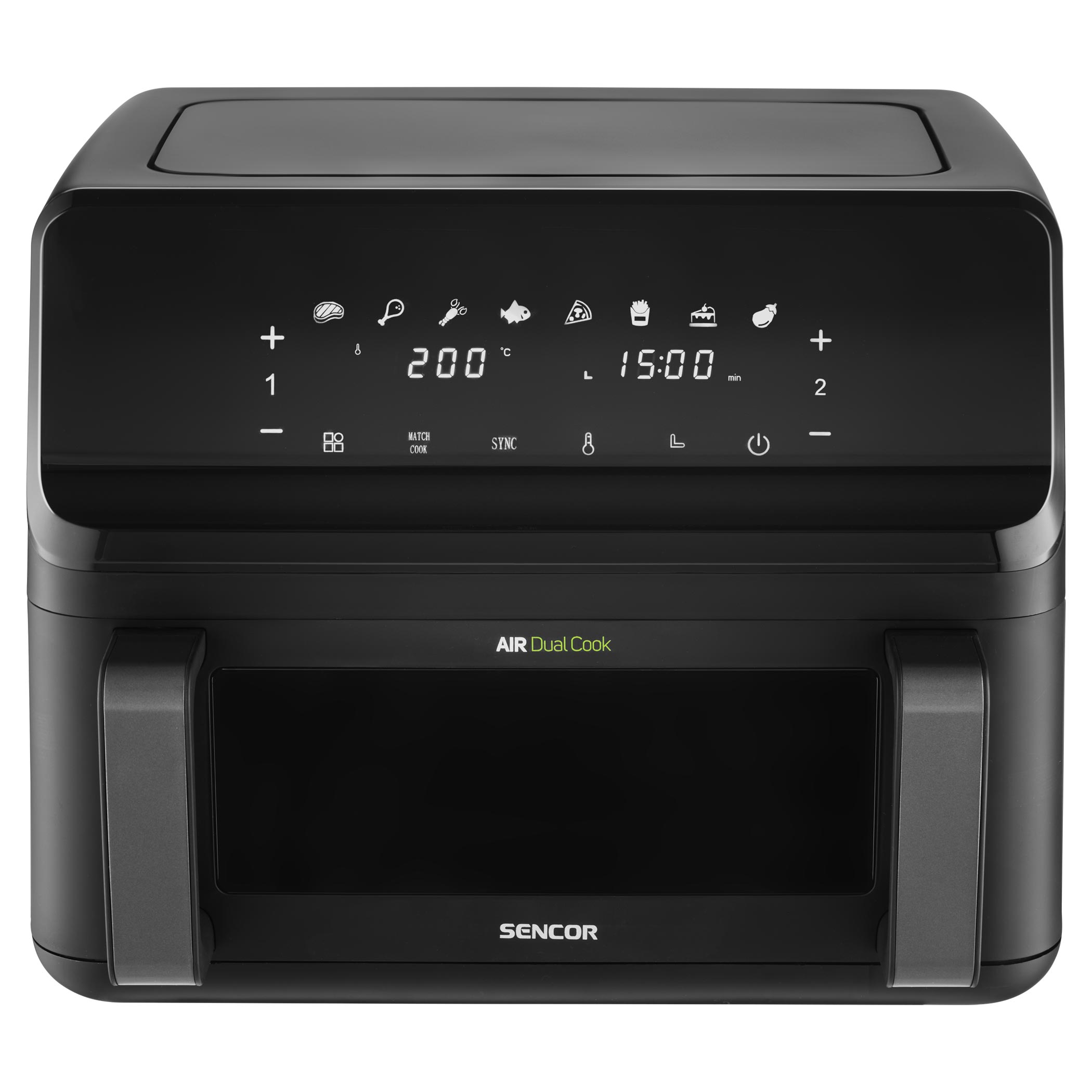 Sencor Φριτέζα Αέρα Vita Fryer SFR 9650BK με διπλό κάδο 9Lt