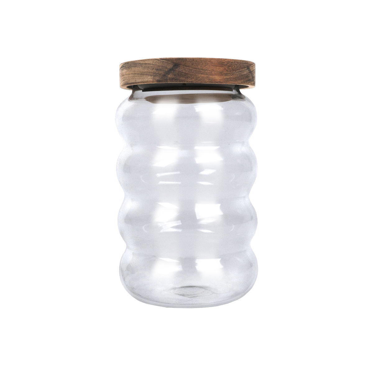 Estia Δοχείο αποθήκευσης ALLURE γυάλινο 700ml 9.5x9.5x15.8cm