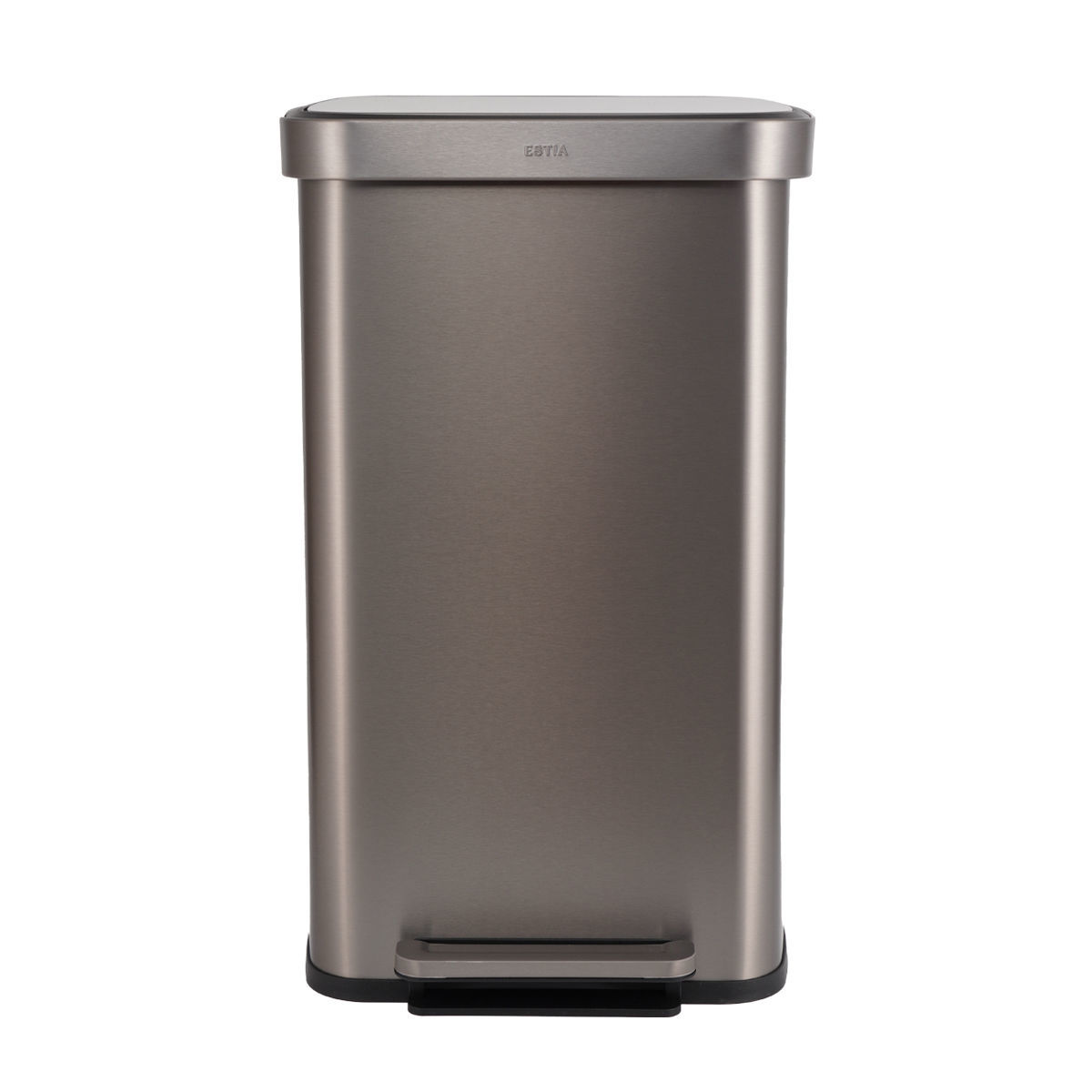 Estia Κάδος απορριμάτων FLATOP Soft Close 70lt Μάτ Inox