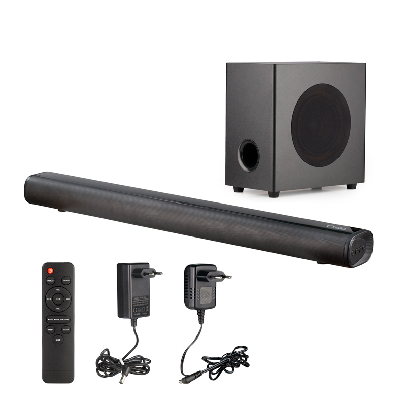 Osio Soundbar και ασύρματο Subwoofer OSBT-9060 με Bluetooth, AUX, USB, OPT, HDMI και τηλεχειριστήριο - 256W