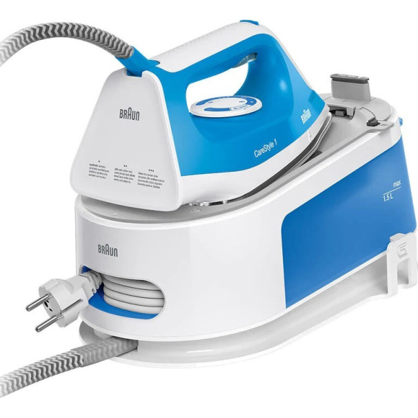 Braun Σύστημα Σιδερώματος IS1012BL 2400W Πίεσης 5.5bar με Δοχείο 1.5lt