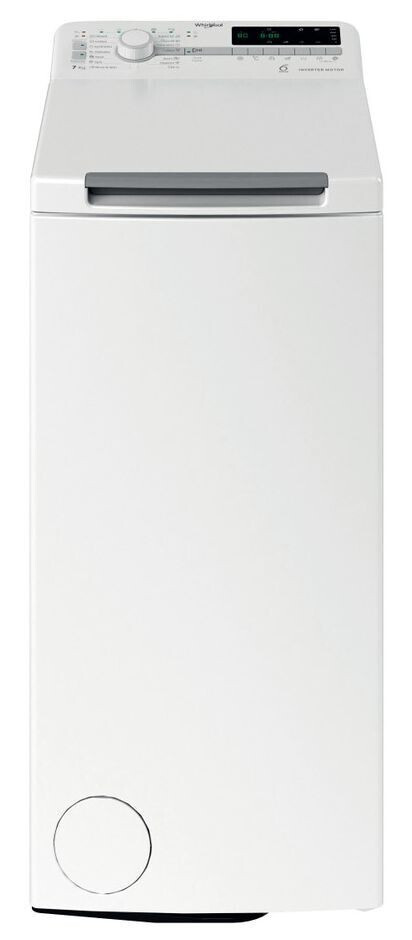 Whirlpool Πλυντήριο Ρούχων Ανω Φόρτωσης TDLR TDLR7250SS 7kg 1200 Στροφών