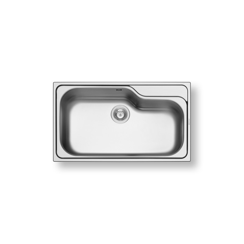 Pyramis Νεροχύτης Ένθετος Λείος Titan (86Χ50) 1B 100138201