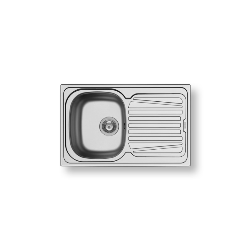 Pyramis Νεροχύτης Ένθετος Αντιστρεφόμενος Σαγρέ Sparta (79X50) 1B 1D 100131201