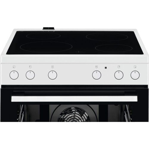 Electrolux Κεραμική Κουζίνα LKR62000BW Λευκή