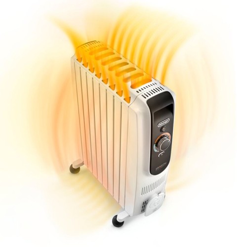 Delonghi Καλοριφέρ Λαδιού TRD51025 Dragon EasyTronic με 10 Φέτες 2500W