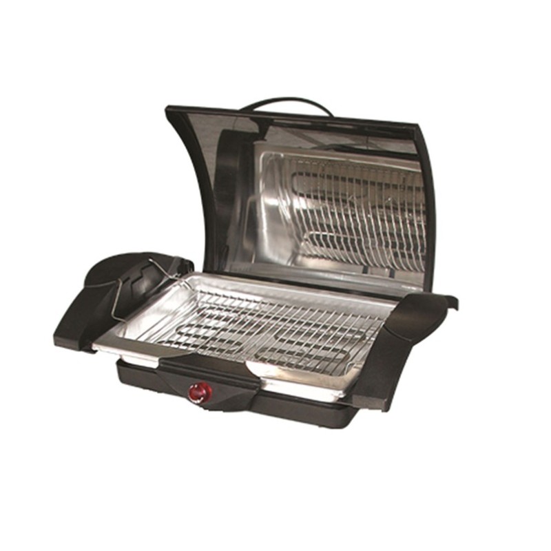 Serton Ηλεκτρικό Μπάρμπεκιου με Ανοξείδωτο Καπάκι DF 600