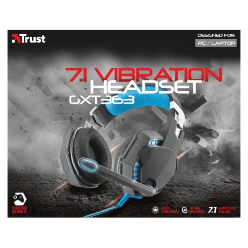 Trust Gaming Headset GXT 363 7.1 Bass Vibration (20407)