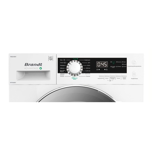 Brandt Πλυντήριο Ρούχων WFB304QWG 10kg 1400 Στροφών
