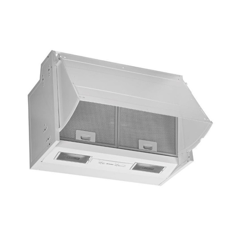 Pyramis Απορροφητήρας Πτυσσόμενος Turbo 065023701 Λευκός (60cm)