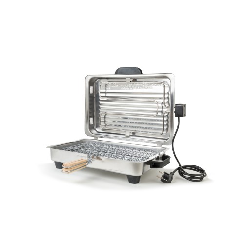 Roller Ηλεκτρική Ψηστιέρα Ορθογώνια Γίγας Inox (20107)