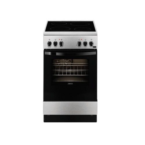 Zanussi Κεραμική Κουζίνα ZCV550G1XA Inox