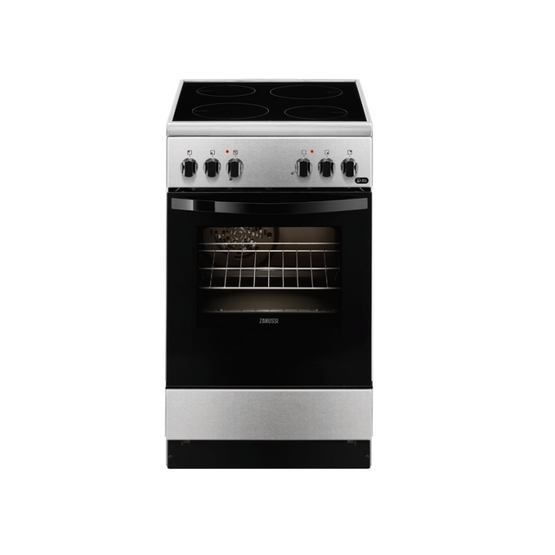 Zanussi Κεραμική Κουζίνα ZCV550G1XA Inox