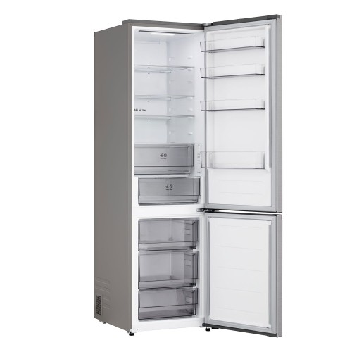 LG Ψυγειοκαταψύκτης GBBSJ20EPY 375lt Full No Frost Υ203xΠ59.7xΒ67.5cm Inox