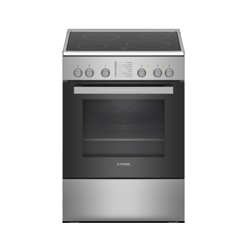 Pitsos Κεραμική Κουζίνα Family PHC009150 Inox