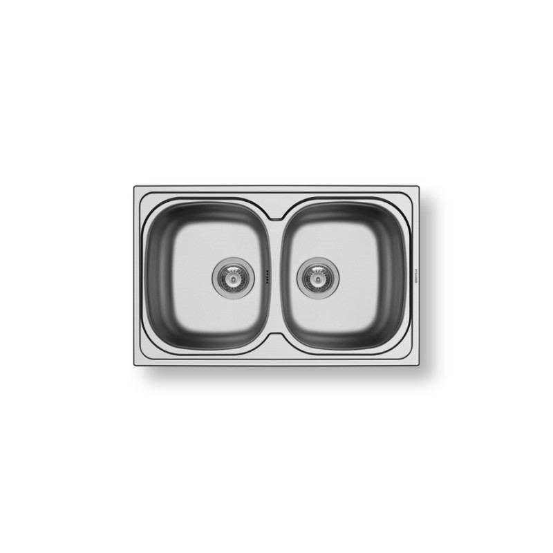 Pyramis Νεροχύτης Ένθετος Λείος Sparta (79X50) 2B 100132801