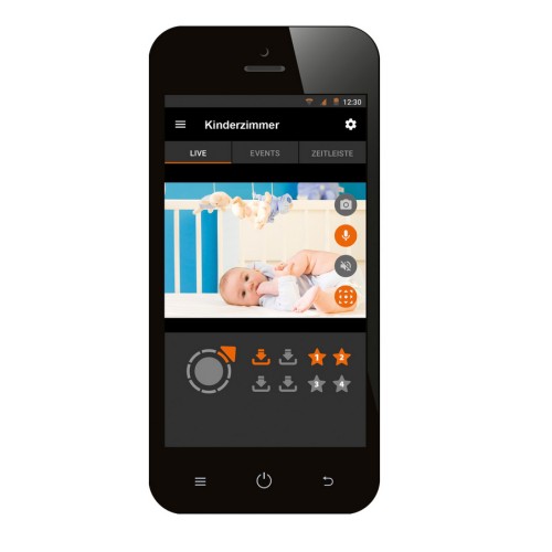 Rollei Security Cam Mini 40504 White