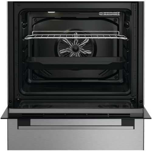 Indesit Ηλεκτρική Κουζίνα Κεραμική I6V8LMX Inox