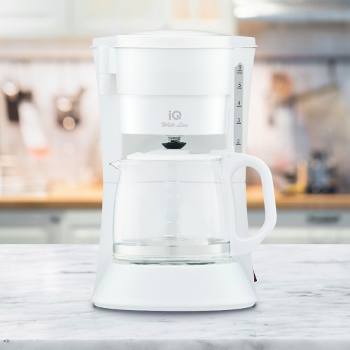 IQ Καφετιέρα Φίλτρου White Line CM-150 600W