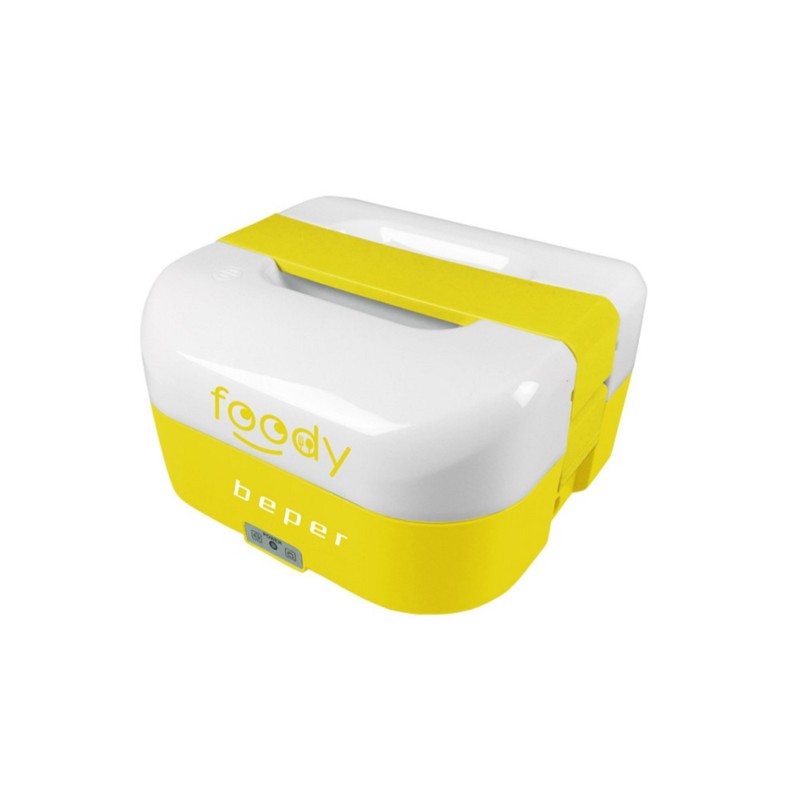 Beper Θερμαινόμενο Δοχείο Φαγητού Γραφείου/Αυτοκινήτου BC.160G Κίτρινο
