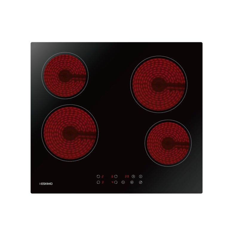 Eskimo Αυτόνομη Κεραμική Εστία ES 9400 S