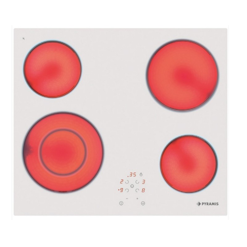 Pyramis Αυτόνομη Κεραμική Εστία 58HL 536 White (030061301)