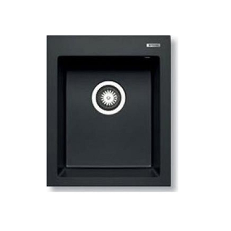 Pyramis Νεροχύτης Ένθετος Pyragranite Istros 1B 46x50 Carbon (070043811)