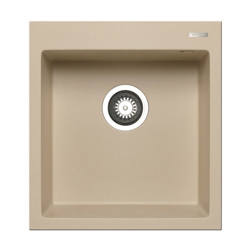 Pyramis Νεροχύτης Ένθετος Pyragranite Istros 1B 46x50 Mocha (070044011)