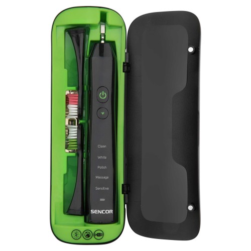 Sencor Ηλεκτρική Οδοντόβουρτσα Sonic Protection SOC 3311BK Black(FA001927)