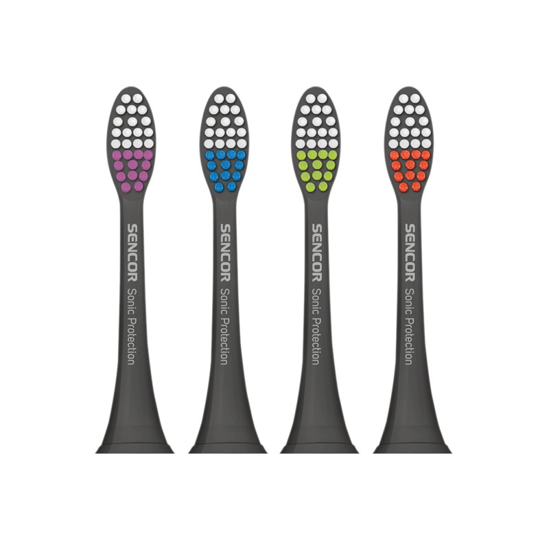 Sencor Ανταλλακτικές Κεφαλές για Sonic Protection SOX 002 (4τμχ.)(FA002054)