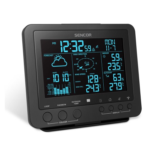 Sencor Επαγγελματικός Μετεωρολογικός Σταθμός SWS 9700