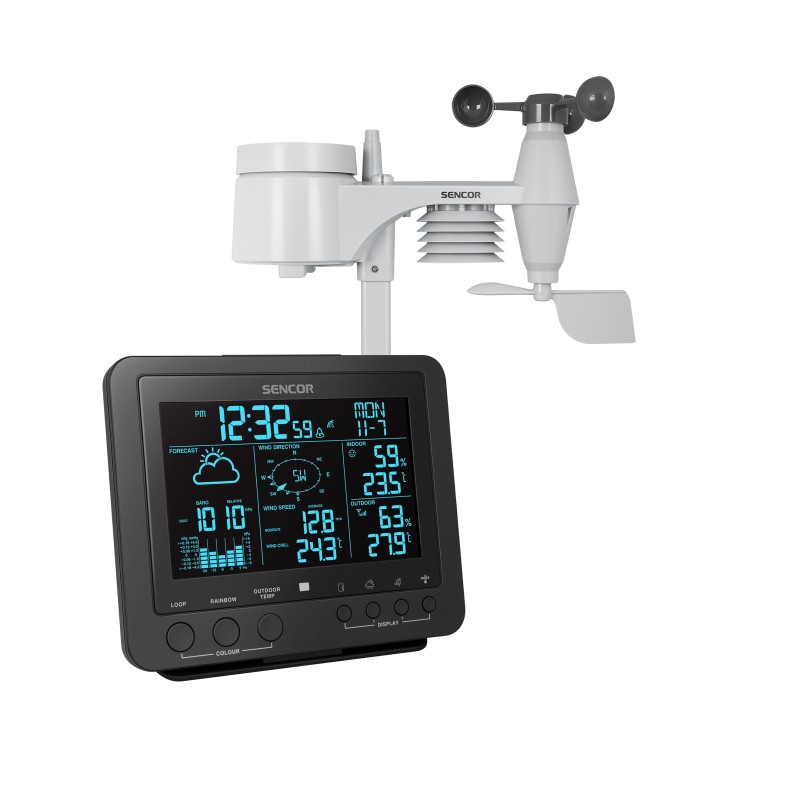 Sencor Επαγγελματικός Μετεωρολογικός Σταθμός SWS 9700