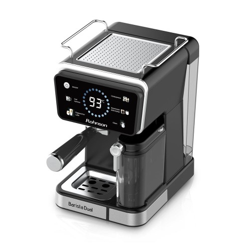Rohnson Αυτόματη Μηχανή Espresso Barista Dual R-98082 1350W 20bar